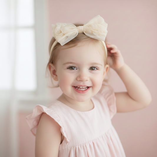 Tulle Bow Headband