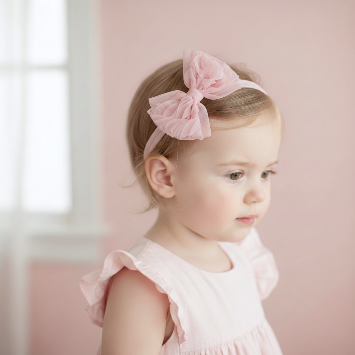 Tulle Bow Headband